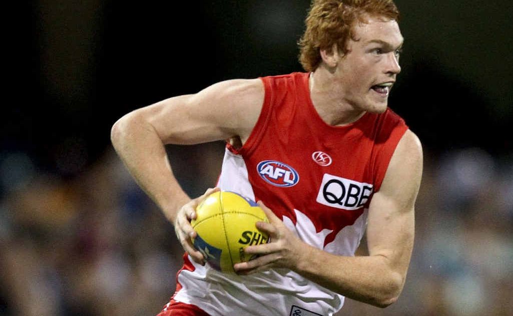 Sydney Swans star Gary Rohan will be passing on tips to kids attending tomorrow’s NAB Auskick clinic in Coffs Harbour. Sydney Swans star Gary Rohan will be passing on tips to kids attending tomorrow’s NAB Auskick clinic in Coffs Harbour.